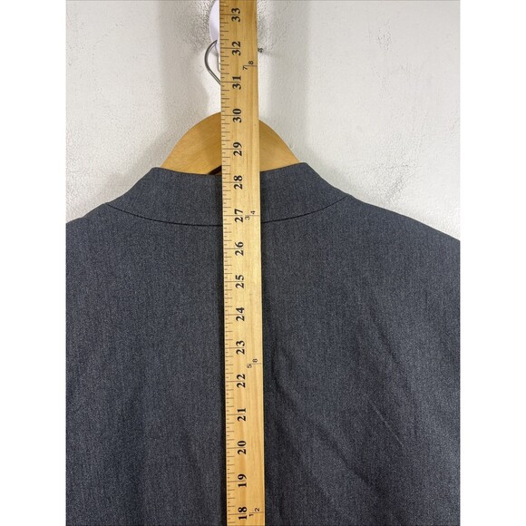 Old Navy Women's Relaxed Gray Blazer Jacket XL Regular Fit Classic Style NWT - Picture 7 of 10